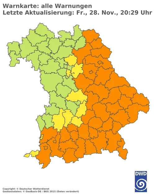Aktuelle Wetterwarnungen für %region%