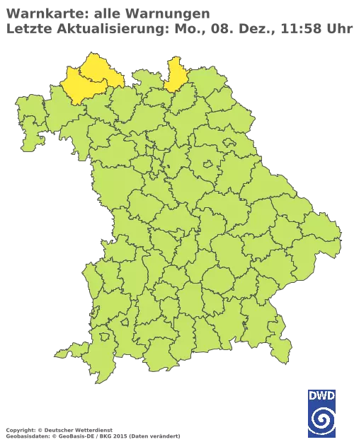 Aktuelle Wetterwarnungen für %region%