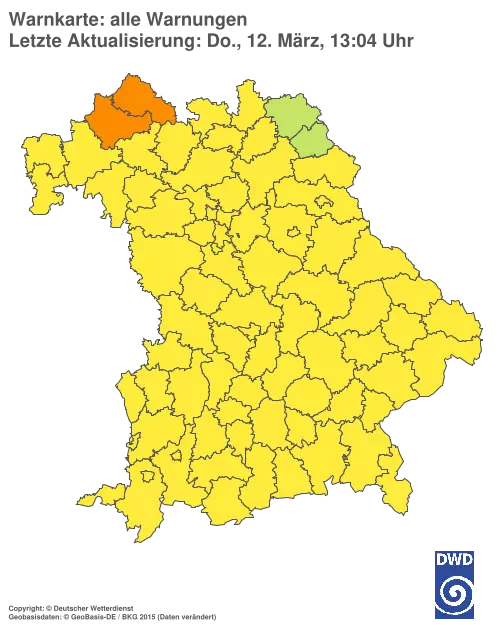 Aktuelle Wetterwarnungen für %region%