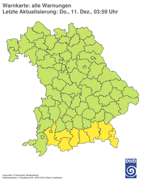 Aktuelle Wetterwarnungen für %region%