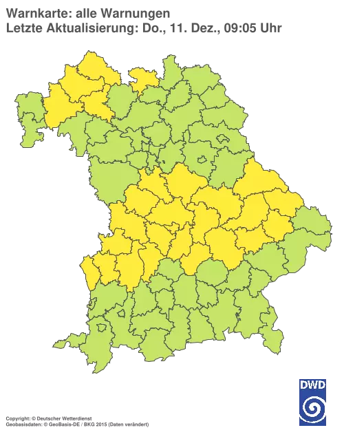 Aktuelle Wetterwarnungen für %region%