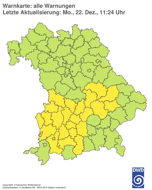 Aktuelle Wetterwarnungen für %region%