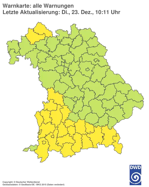 Aktuelle Wetterwarnungen für %region%