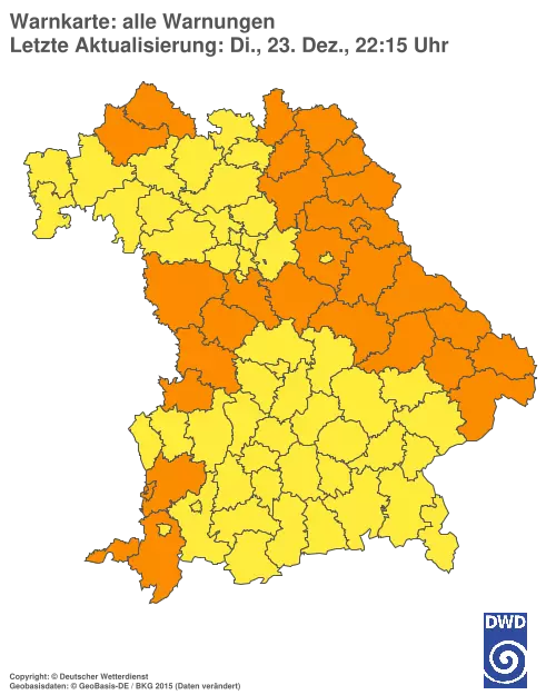 Aktuelle Wetterwarnungen für %region%