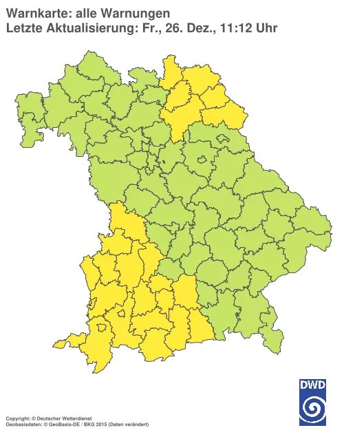 Aktuelle Wetterwarnungen für %region%