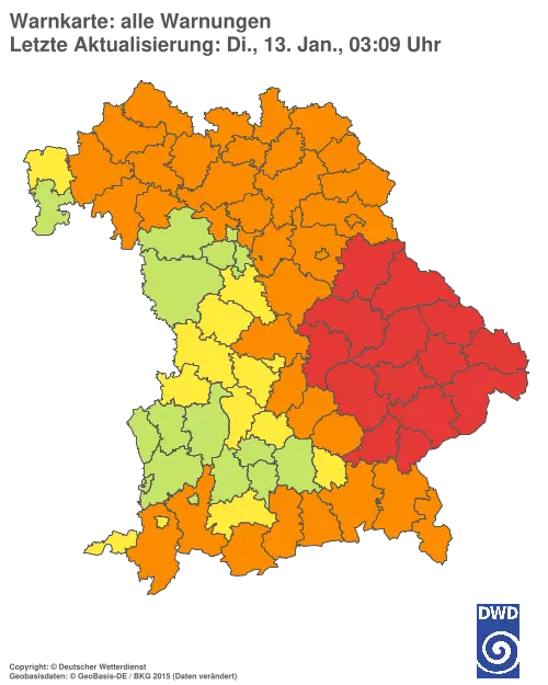 Aktuelle Wetterwarnungen für %region%
