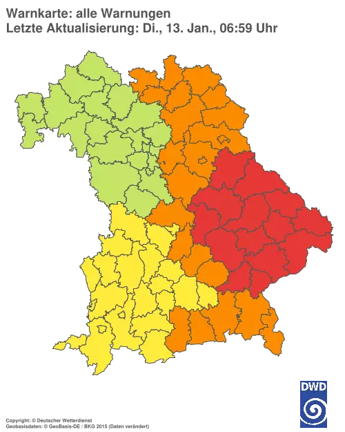 Aktuelle Wetterwarnungen für %region%