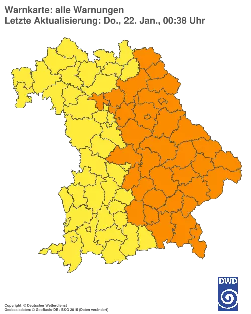 Aktuelle Wetterwarnungen für %region%