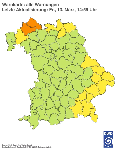 Aktuelle Wetterwarnungen für %region%