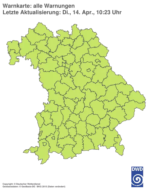 Aktuelle Wetterwarnungen für %region%