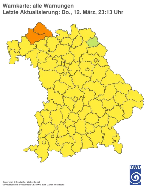 Aktuelle Wetterwarnungen für %region%