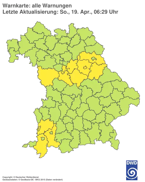 Aktuelle Wetterwarnungen für %region%