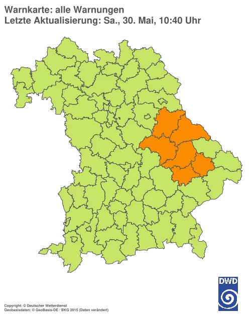 Aktuelle Wetterwarnungen für %region%