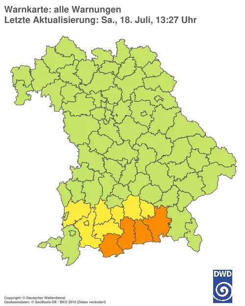 Aktuelle Wetterwarnungen für %region%