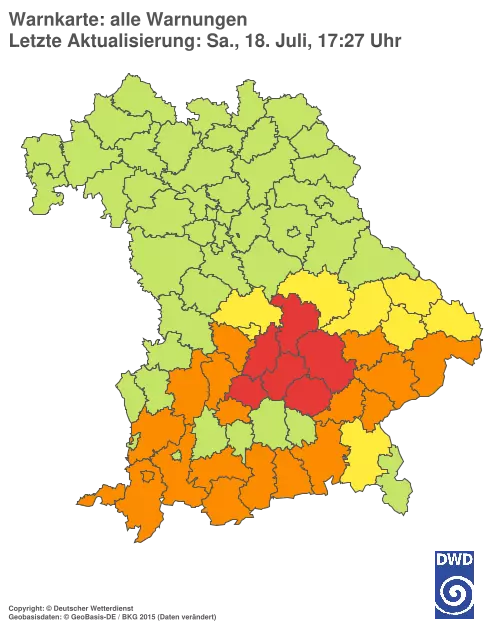 Aktuelle Wetterwarnungen für %region%