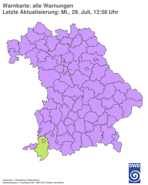 Aktuelle Wetterwarnungen für %region%